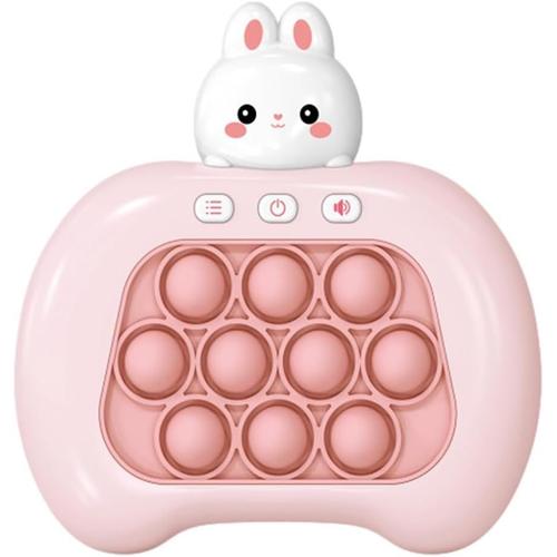 Lapin Rose Jeu De Pop Électronique Jeu Pour Soulager Stress Et Anxiété Pour Enfants Et Adultes Bubble Jouet Bubble Sensory Fidget