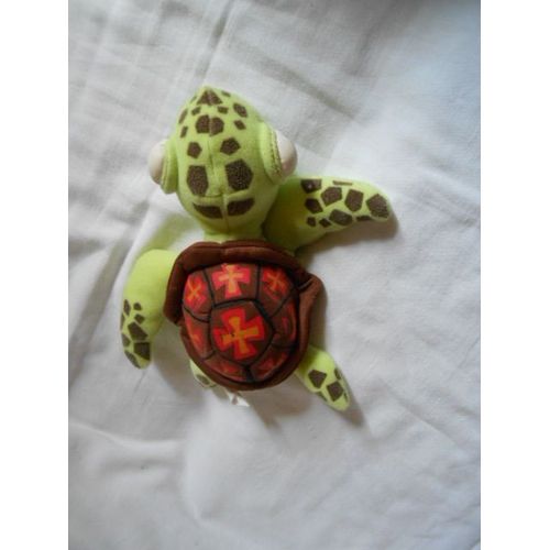Doudou Tortue Verte Croix Rouge Orange Nicotoy Simba Toys Dickie Disney Squirt De Chez Némo 22cm