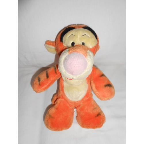 Doudou Bébé Tigrou Orange Nicotoy 26 Cm Avec Grosses Pattes Disney Simba Toys Dickie