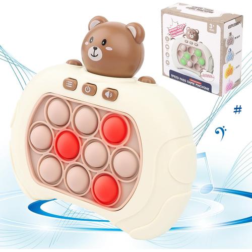 Jeu De Pop Électronique, Jouets Sensoriels Pop It Fidget, Contrôleur De Jeu Bubble Sensory Fidget Toy, Puzzle Pop It Game