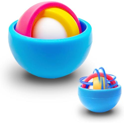 Fidget Toy 3d Ball Toy, Infinite Flip Fun Sensoriel Hand Fidget Toy, Jouets Soulagement De L'anxiété Du Bout Des Doigts, Jeu