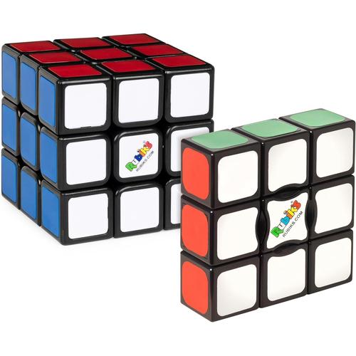 Multicolore , Kit De Démarrage, Coffret Cadeau Avec Le Cube 3x3 Original Et Le Cube Edge 3x3x1, Cube À Manipuler, Jeu De Voyage