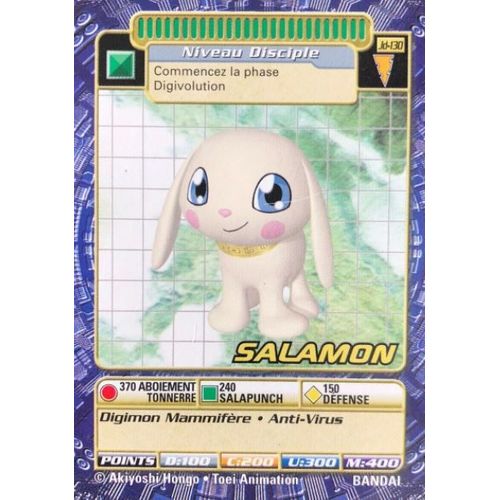 Carte Digimon - Salamon Jd-130