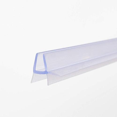 Transparent Joint Porte Douche 100 cm | pour Paroi Douche & Pare Baignoire de 4 et 5 mm d`Epaisseur | Joint Cabine Douche transparent et bourrelet contre les fuites d`eau