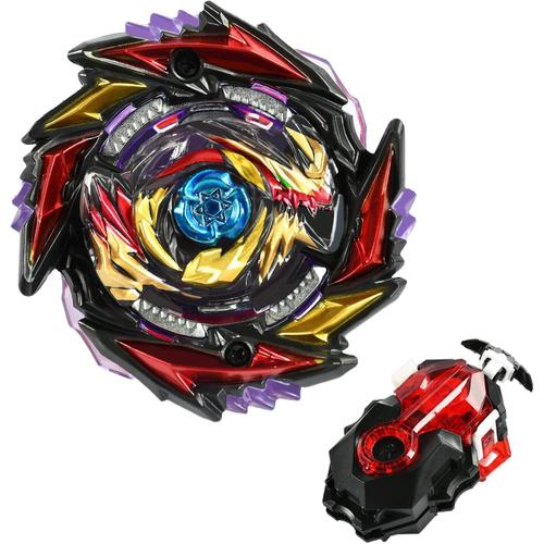 Toupie Bey Blade, Bey Blade Burst Quadrive Toupie Metal Fusion Avec Lanceur Starter Gyro De Combat Jouet Set Cadeaux Pour Enfants (A)