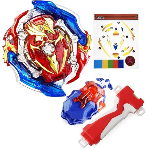 Bey Toupie Blade Avec Lanceur, Bey Toupie Blade Burst Turbo Avec Metal Fusion Pack, Jouets De Bataille Gyroscope Noël Anniversaire Enfants Fête Cadeau B150