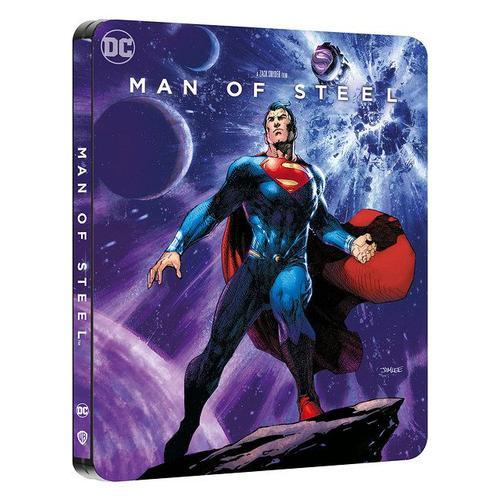 Man Of Steel - 4k Ultra Hd + Blu-Ray - Édition Boîtier Steelbook