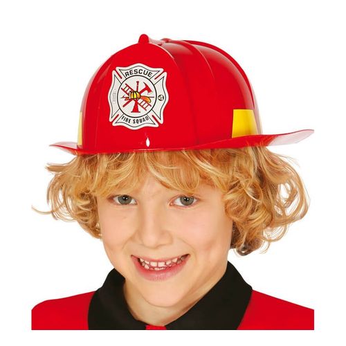 Casque De Pompier Pour Enfants (Taille Unique Enfants)
