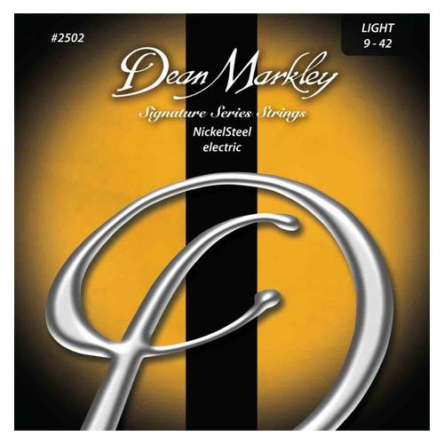 Dean Markley 2502 Signature - Light 9-42 -Jeu De Cordes Guitare Électrique