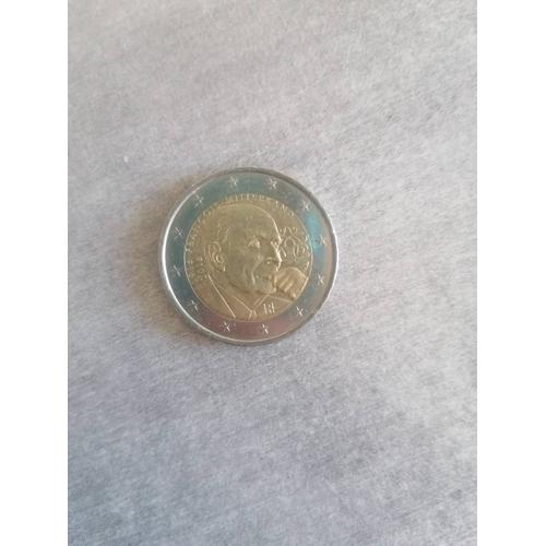 Pièce De 2 € Mitterrand 1916 À 2016