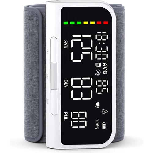 Tensiometre Bras Professionnel Automatique|Appareil Pour Mesurer La Tension Arterielle|Blood Pressure Monitor|Tensiomètre Brassard|Tensiomètre À Bras Electronique|Moniteur De Pression Artérielle