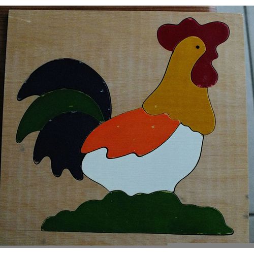 Puzzle 9 Pièces En Bois