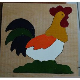 Puzzle 9 Pièces En Bois