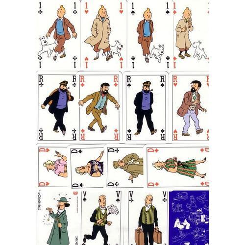 Jeu De Cartes Tintin