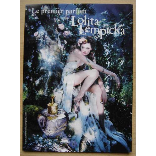 Publicité Papier - Parfum De Lolita Lempicka De 2008, Aomi Muyock Mannequin