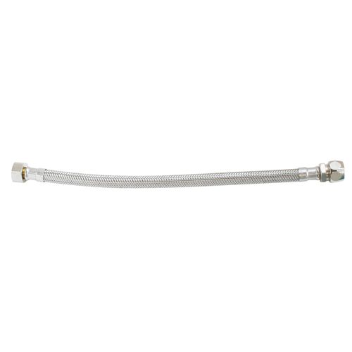 SOMATHERM FOR YOU - Flexible sanitaire inox - DN8 - Long 50cm - Droit F20/27 - Bicone pour cuivre 14