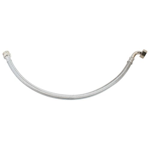 SOMATHERM FOR YOU - Flexible sanitaire inox DN10 - Long 50cm - Coudé F20/27 - Droit Mâle 20/27