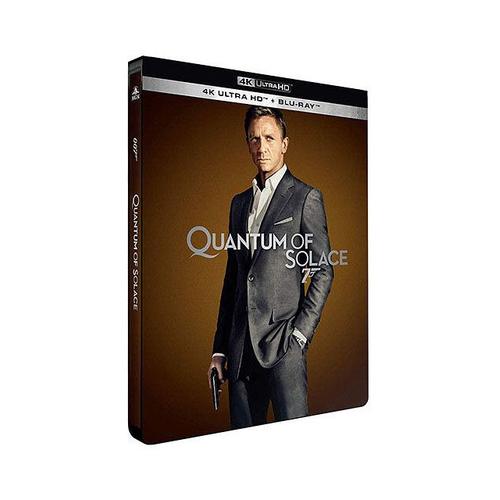Quantum Of Solace - 4k Ultra Hd + Blu-Ray - Édition Boîtier Steelbook