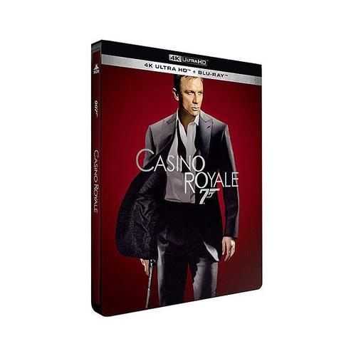 Casino Royale - 4k Ultra Hd + Blu-Ray - Édition Boîtier Steelbook