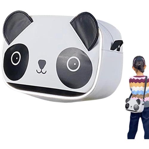 Modèle Panda Sac de Guidon de vélo pour,Sac de Guidon de vélo | Sac de Dessin animé pour Guidon de vélo pour - Sac à bandoulière pour Organisateur de Cyclisme pour garçons et Filles, pour