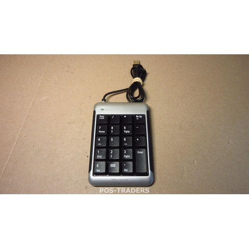 Targus USB Ultra Mini Keypad - Pavé numérique - USB - noir, argent