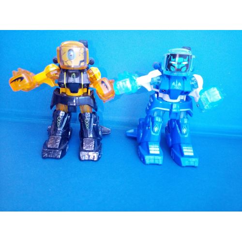 2 Battroborgs - Robots Boxeurs Tomy - Sans Télécommande - Non Testés