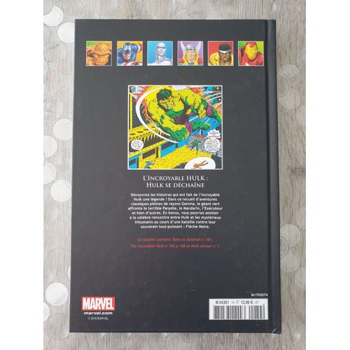 Marvel Comics La Collection De Référence - L'Incroyable Hulk : Hulk Se Déchaîne (Xii Sur Tranche / 74 Isbn) 12