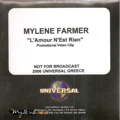 Mylene Farmer L'amour N'est Rien