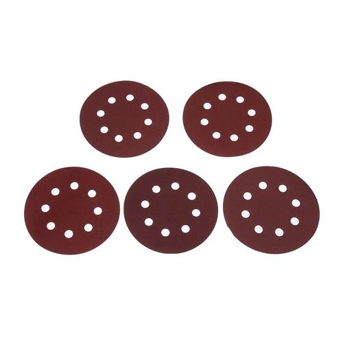 30 Pièces 8 Trous Disques De Ponçage Papier De Verre Crochet Boucle Oxyde D'aluminium Grain Ponçage Feuille Disque 800-2000 Grain Métal Nettoyage Polissage