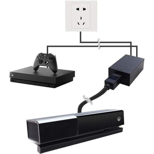 Type Eu De Adaptateur Secteur Pour Xbox One S/X/Pc Ordinateur Capteur Kinect