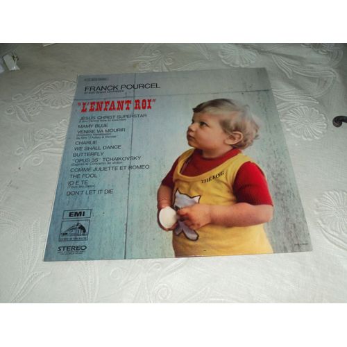 Franck Pourcel- Vinyle 33t - 1971- "L'enfant Roi"