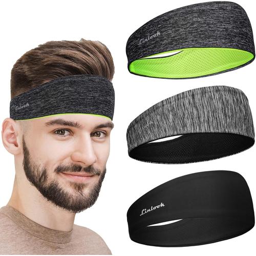 Unisexe Bandeaux - Homme Femme Bandana De Sport Serre Tete Pour Fitness, Running,Crossfit, Cycliste, Yoga, Basketball, Football, Tennis - Respirant Evacuant L'humidit¿¿ Elastique Cheveux Bande