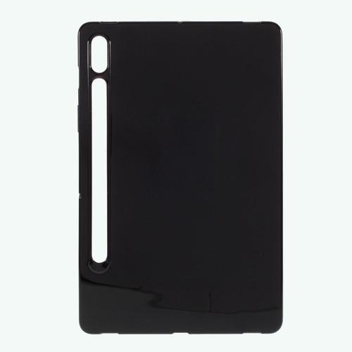 Coque En Tpu Souple Noir Pour Votre Samsung Galaxy Tab S7 T870
