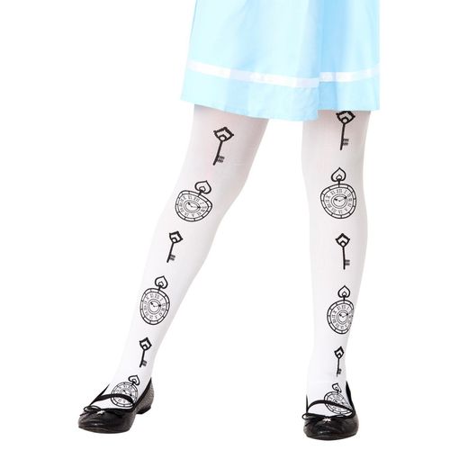 Collants Blancs Miss Alice Fille