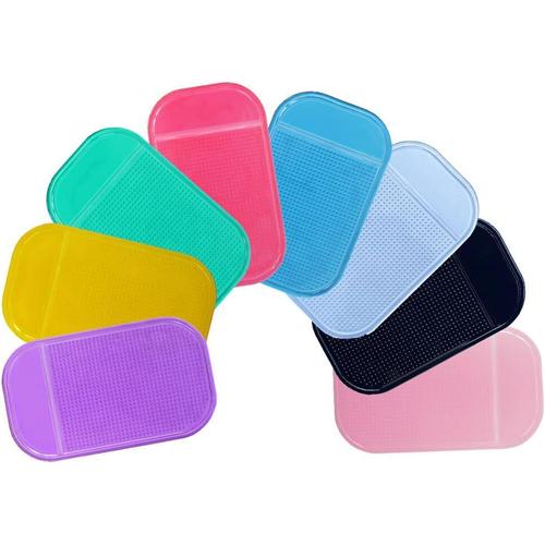 8pcs Tapis Antid¿¿Rapants Pour Peinture Diamant, Tapis De Peinture Au Diamant Silicone Tapis Anti-D¿¿Rapant De Peinture De Diamant Anti-Slip Mat Diy 5d Broderie Diamant Painting Accessoires