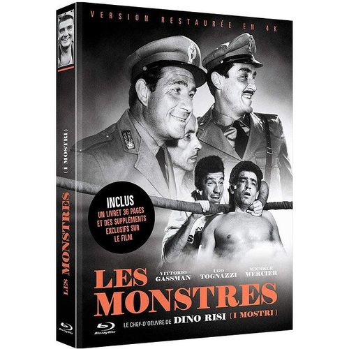 Les Monstres - Édition Collector Blu-Ray - Boîtier Mediabook