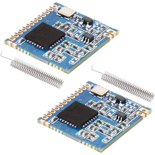 SX1278 Lora Module émetteur-récepteur à Spectre étalé 2 pièces SX1278 Lora Platine de Déploiement Lora 868MHz avec Antenne Module Radio Longue Portée Compatible avec Arduino