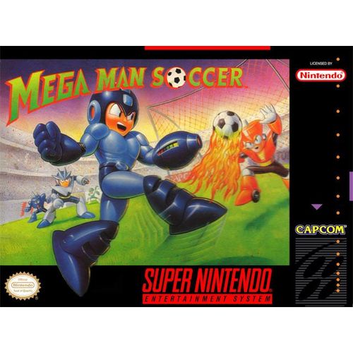 Mega Man Soccer Super Nes Us Super Nintendo