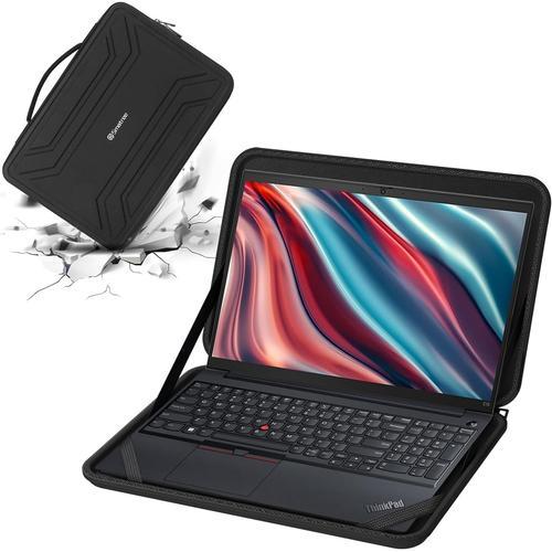 Housse pour ordinateur portable 15,6"" pour Lenovo Thinkpad E15 16"" Lenovo IdeaPad Pro 5 - Housse de protection rigide - Sac de transport fin - Imperméable