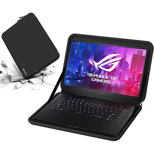 Coque Rigide Uniquement Compatible Avec Asus Rog Zephyrus G Ga502du 15,6 Pouce, Housse De Transport Asus Rog Zephyrus 15,6 Pouce, 16 Pouces Asus Rog Strix G16 (2023), Noir