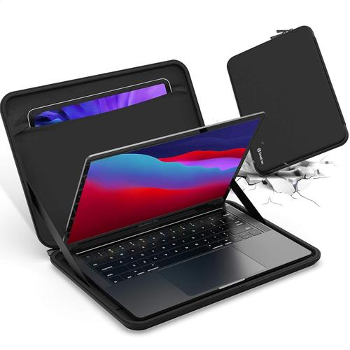 Housse De Transport Rigide Pour Ordinateur Portable 13 Pouce Dell Xps 13, Étui Rigide Dell Xps 13 13"", Dell Xps 13 9305/9310 2 En 1/7390/9350 Coque, Avec Poche Intérieure Pour Tablette 7-11