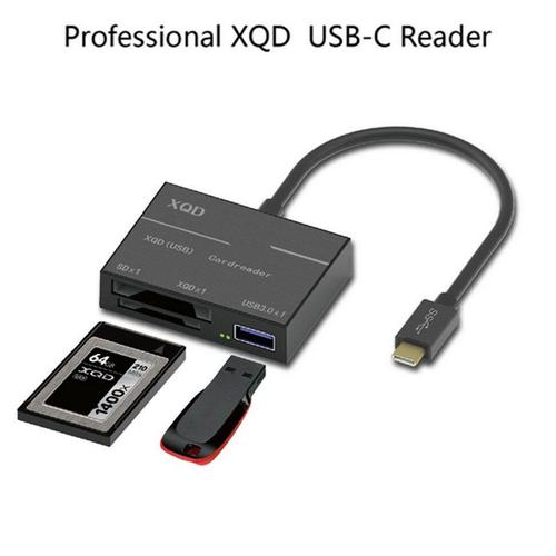 XQD Lecteur carte SD USB 3.0 Double Slot Lecteur de carte mémoire