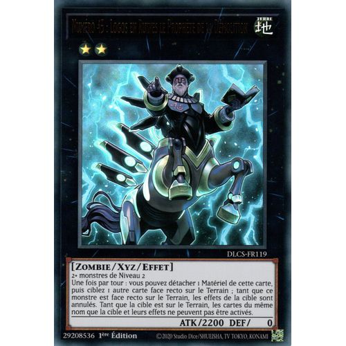 Yu Gi Oh Dlcs Fr119 Numéro 45 Logos En Ruines Le Prophète De La Démolition Ultra Rare