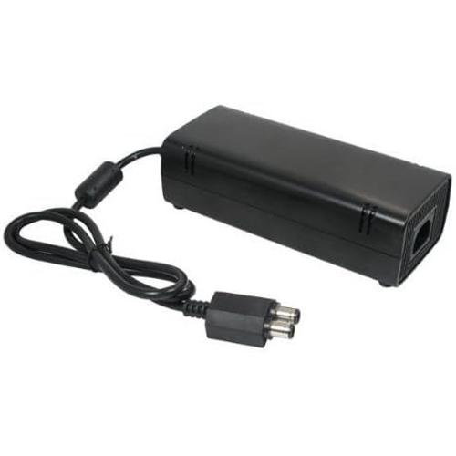 Câble D'alimentation De Chargeur De L'adaptateur Secteur Uk Compatible Pour Microsoft Xbox 360 Slim