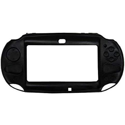 Housse De Protection En Silicone Housse Etui Souple Compatible Pour Sony Ps Vita Psv Pch-2000 - Couleur Noir