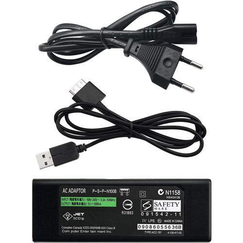 Eu Ac Adapter Power Wall Home Charger Cable Pour Sony Psp Go Psp-N1000 Console