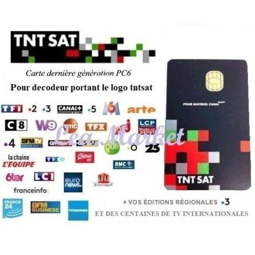 Carte TNTSAT seule - PayTvCard IT-Domo