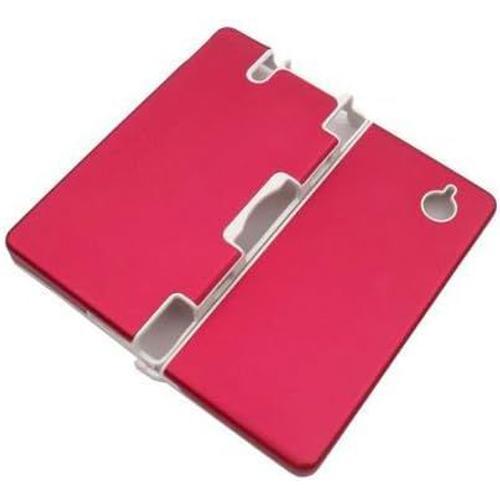 Boîtier De Jeu En Métal Aluminium Case Peau Protecteur Pour Nintendo Dsi Ndsi - Rose Red