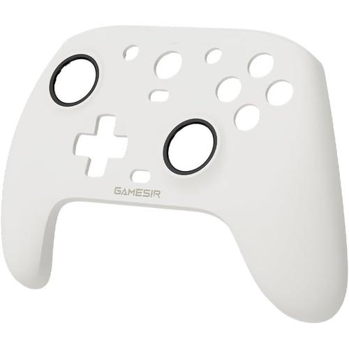 Plaque Frontale Amovible Pour Manette G7 Se / G7 Xbox - Anneaux Anti-Friction - Xbox Series X|S, Xbox One & Windows 10/11 - Personnalisez Votre Manette (White)