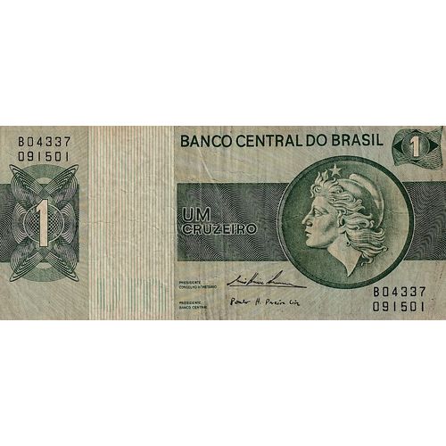 Billet Du Bresil 1970 1 Cruzeiros